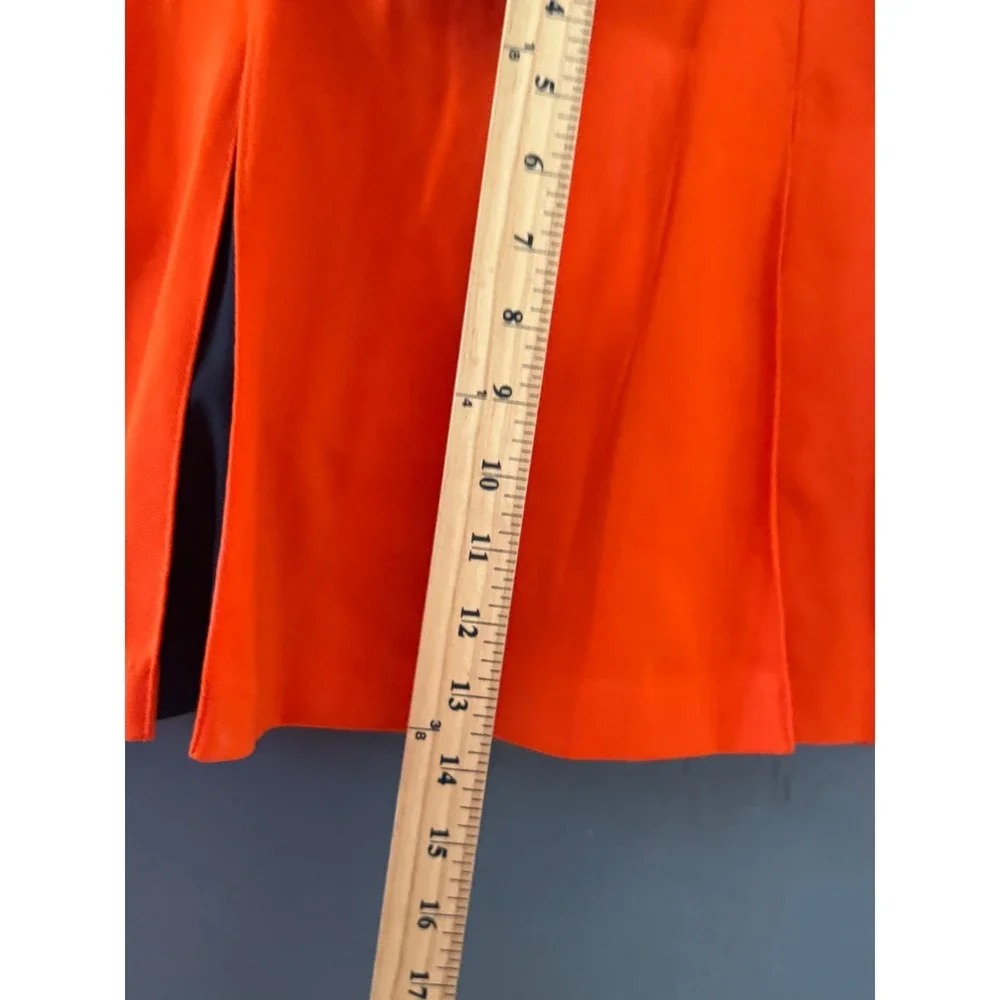Vintage‎ 70s Pepster Hall Orange Black Cheerleader Sweater Pleated Skirt Set WLS